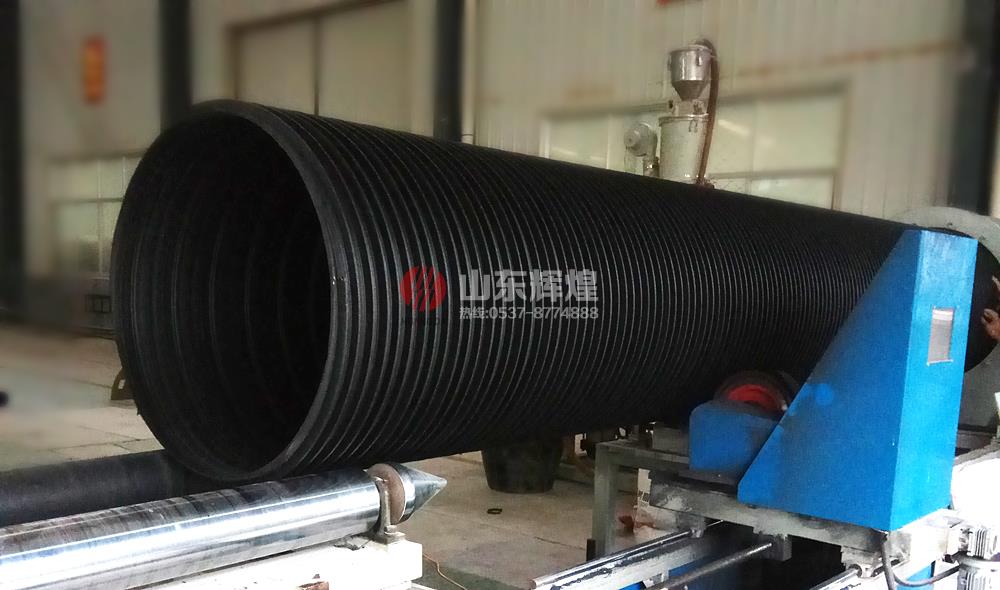 山東輝煌：大口徑聚乙烯HDPE塑鋼纏繞排水管在市政工程中的應用