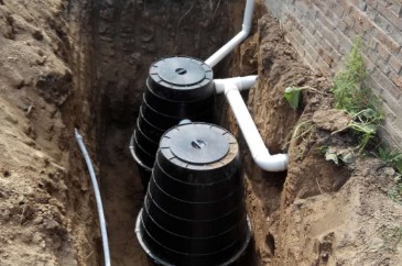 陜西雙甕化糞池項目